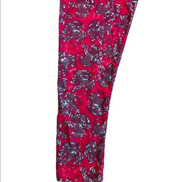 Lularoe fish leggings size tall and curvy - Picture 2 of 7